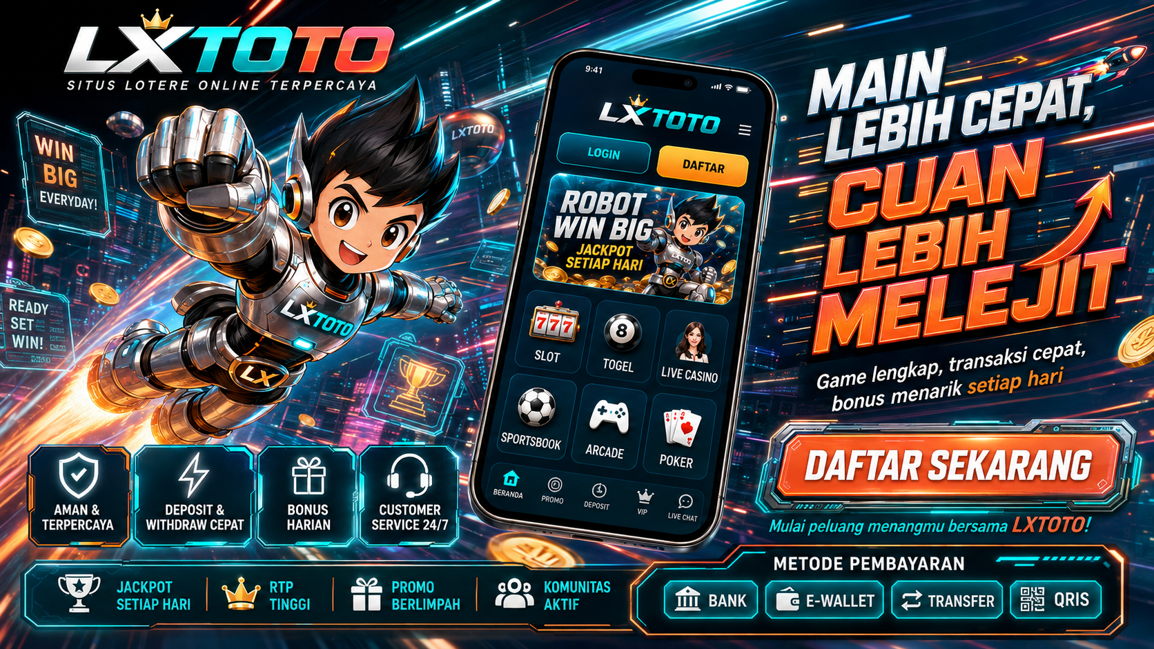 Banner LXTOTO untuk Beranda